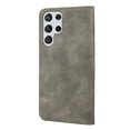thumbnail image 3 of Allytech Galaxy S22 Ultra 6.8" Case Wallet, PU Leather Folio Flip Cover Folding Kickstand Cards Holder Shockproof Anti-scratch Protection Wallet Case Cover for Samsung Galaxy S22 Ultra, Gray, 3 of 5