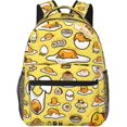 thumbnail image 1 of Gudetama Backpack Lightweight School Travel Multifunctional Unisex Celebration Anime Character, 1 of 6