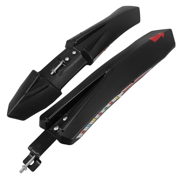 FELTECHELECTR Bike Rain Guard with Sleek Design for Cyclists Including 1 Pair of Rear Wheel Mudguard Shell Cover