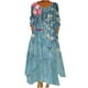 thumbnail image 1 of Vestido HUOGUO de manga larga con cuello redondo y estampado floral casual para mujer, 1 of 5