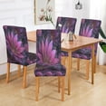 thumbnail image 7 of BZSMCE Chairs Slipcovers Dining Chair Covers Mystic Purple Lotus Creative Pattern, 7 of 7
