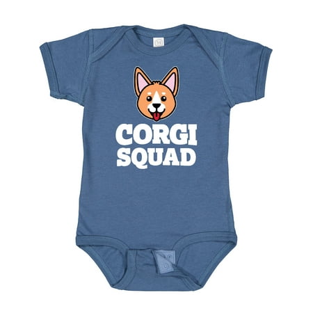 

Inktastic Dog Corgi Squad Gift Baby Boy or Baby Girl Bodysuit