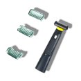 thumbnail image 1 of Estbridg USB Rechargeable Wireless Handheld Hair Beard Shaver Trimmer with Brush&Cable for Me, 1 of 12