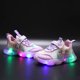 thumbnail image 1 of Disney nuevo coreano niñas dibujos animados bebé niñas princesa congelada niños elsa luz led casual sports shoes29-Insole 17,8 CM Gao Jinjia LED, 1 of 2