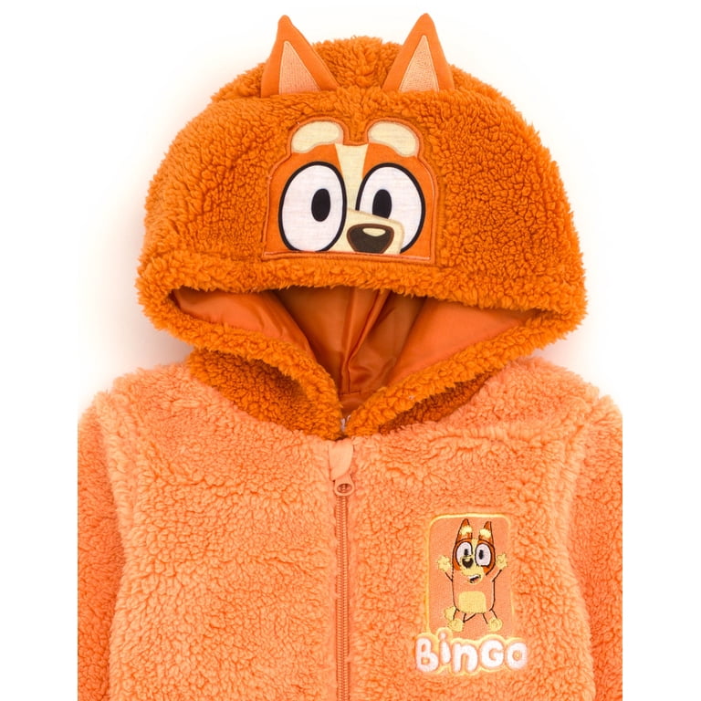 Bluey Zip-Up Hoodie with 3D Character Ears photo 4