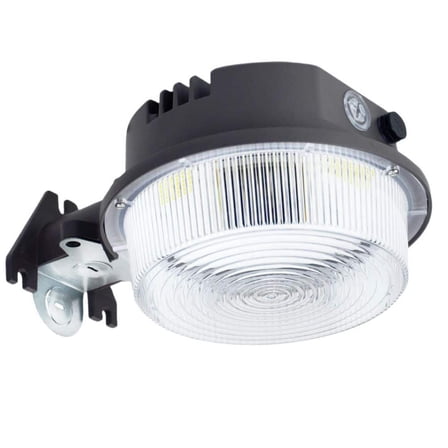 150-Watt Equivalent Integrated LED Bronze Dusk to Dawn Area Light, 5000K Super Bright LED Flood Light-4000 Lumens