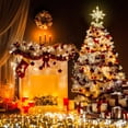 thumbnail image 4 of Decoración para árbol de Navidad DULEFUN Silver Star con 20 luces LED, 4 of 7