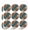 Opaque, variant on Harry Potter Stylized House Crests 1" Planner Calendar Scrapbooking Crafting Clear Stickers