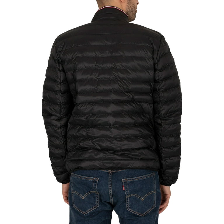 Tommy Jacket, Circular Packable Core Black Hilfiger