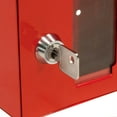 thumbnail image 5 of Barska Small Breakable Emergency Key Lock Metal Box with Attached Hammer, Red, 5 of 6