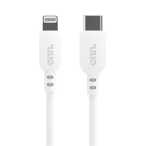 Onn. 3 FT/0.9 m USB-C to Lightning Cable