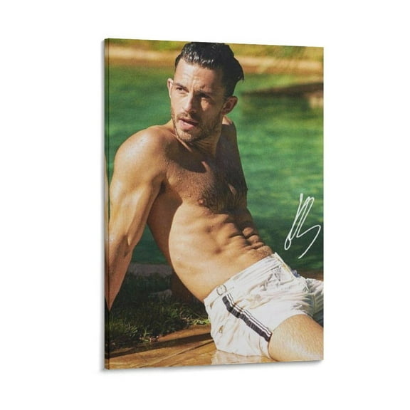 Jonathan Bailey Posters Poster Cool Artworks Painting Wall Art Canvas Prints Hanging Picture Home Decor Posters Gift 12x18inch(30x45cm)