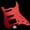 Dark red, variant on LOOKSEVEN 11 Hole HSS Metal Guitar Pickguard Aluminum For ST Strat Electric guitar 9 color-Dark red