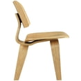 thumbnail image 3 of Modway Fathom 18.5" Style Wood Dining Chairs in Natural (Set of 2), 3 of 5