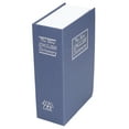 thumbnail image 4 of Book Safe Box, Confusing Book Shaped Safe Small Metal  For Bookshelf Brown,Blue,Red,Black, 4 of 8