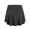 thumbnail image 5 of UoCefik Womens Tennis Skirt Crossover Golf Skorts Skirts Lightweight Athletic Skirt with 3 Pockets Workout Pickleball Black M, 5 of 6