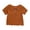 Brown, variant on JoyHoop Striped Cute Baby Short Sleeved T-Shirt Children Clothes Tops boy's Sweatshirt Kids O-Neck Pullover Blouse 1 2 3 4 5 6 7 8 Years