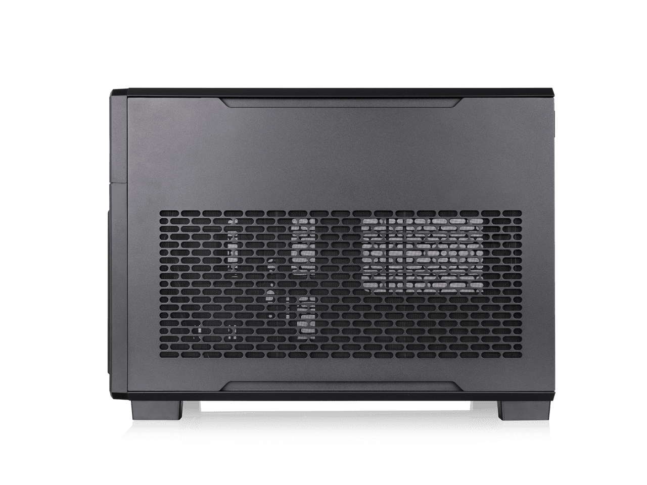 Thermaltake TR200 WS; Micro Chassis; Wood Front Trim; mATX/mITX Support; 360mm Radiator Support; 365mm GPU Clearance; 258mm PSU Clearance; 175mm Air Cooler Clearance; 5.25" Bay Support; Black; CA-11L