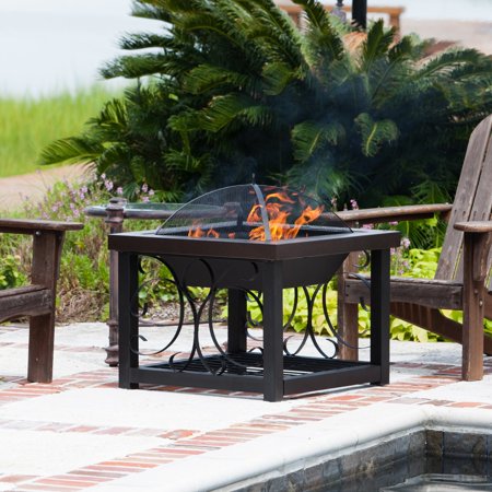 fire sense 28 bon fire patio fireplace