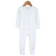thumbnail image 1 of Pelele de fibra de bambú para bebé, ropa con cremallera para recién nacido, mono sólido de manga larga, pijamas de 0 a 24M, novedad, 1 of 4