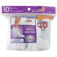 thumbnail image 2 of Men's 10 Bonus Pack Low Cut Socks, 2 of 2