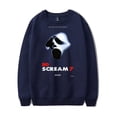 thumbnail image 4 of Scream 7 Inspired Print Merch Sweatshirt – Unisex Crewneck Long Sleeve Pullover , Casual Streetwear Top for Movie Fans, 4 of 6