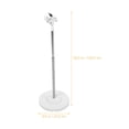 thumbnail image 3 of OULII Pet Hair Dryer Rack Dog Hair Dryer Holder Silver Stainless Steel 1Pack, 3 of 7