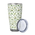 thumbnail image 2 of Haiem St Patrick's Day3 Printed 20oz Straight Skinny Car Cups With Insulated Cup Sleeve Portable Handle, Sports Travel Coffee Mug, Stainless Steel, Insulated-Without Straw, 2 of 8