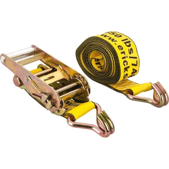 Erickson 2 In. x 15 Ft. 1650 lb. Heavy-Duty Ratchet Strap 52300