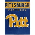 thumbnail image 2 of Caseys 9060419470 60 x 80 in. Pittsburgh Panthers Raschel Basic Design Blanket, 2 of 2