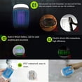 thumbnail image 4 of 3-in-1 Bug Zapper Mosquito Killer Lamp,Solar Operated and Battery Powered Electric Mosquito Zapper, 4 of 6