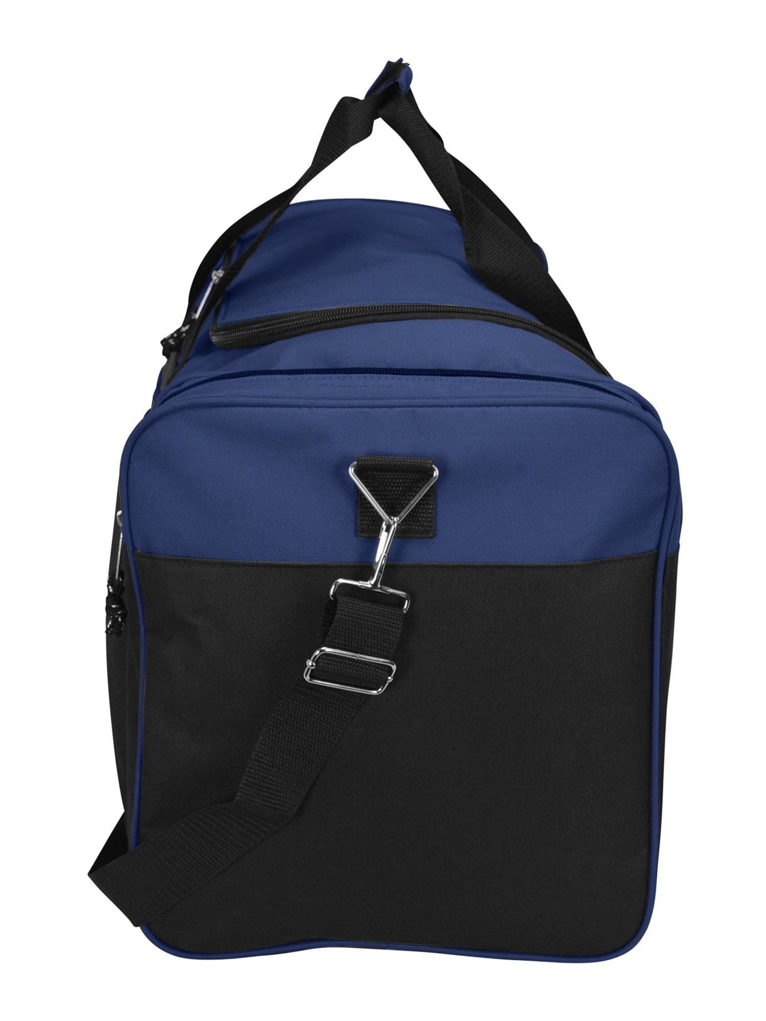 DALIX 25" Extra Large Vacation Travel Duffle Bag in Navy and Black