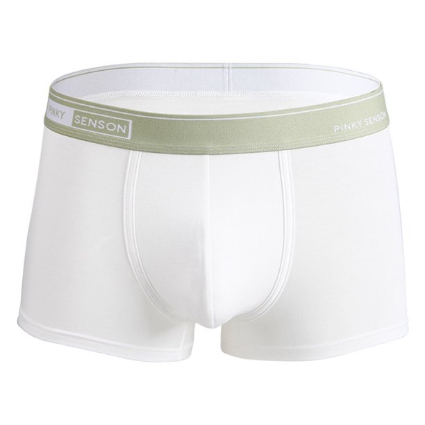 Calzones De Hombre Para Hombre, Corte A, Color Liso, Con Lazada, Cómodos Y Ligeros, Con Punta Cuadrada 1237
