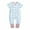 Pink, variant on Zwiiyzr Baby Boys Girls Cotton Jumpsuit Short Sleeve Pajamas Infant Graphic Zipper Romper Summer Outfits Sky Blue