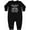 AB-Black, variant on Chess Player Childs Game Baby Fleece Romper