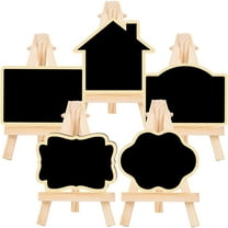unbranded 5 Pcs Chalkboard for Wall Sign Small Blackboard Practical Chalkboard 8X5.5CM