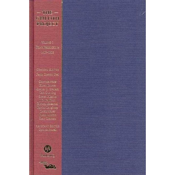 The Griffith Project, Volume 1: Films Produced in 1907-1908, (Hardcover)