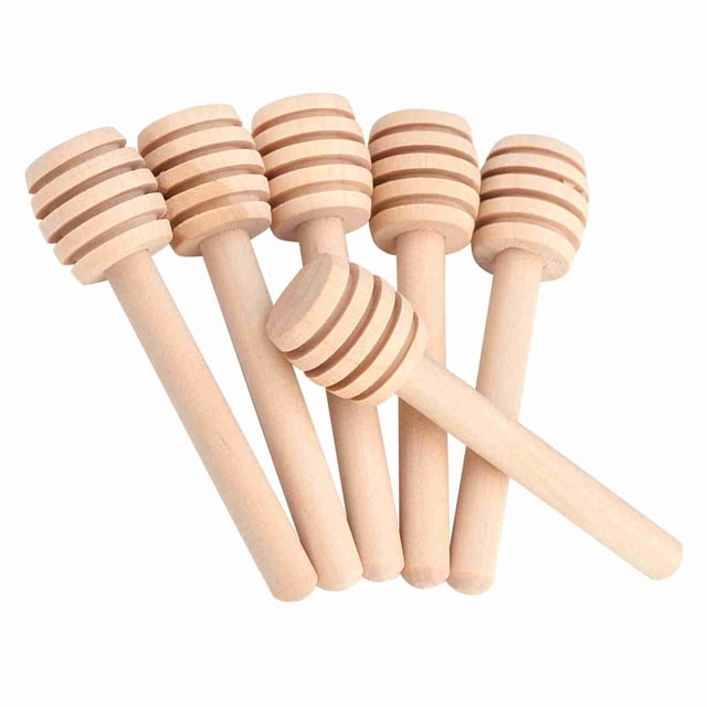 Mini Tarro De Miel, Juego De Varillas Dispensadoras, Agitador De Miel, Recogedor, Agitador, Cocina