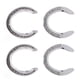 thumbnail image 5 of Herraduras para caballos, 4 herraduras de aleación de aluminio, herraduras construidas para durar, 5 of 8