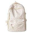thumbnail image 3 of Teen Girls Backpack For School Floral Print Lightweight Large Capacity Campus Backpack Comfort Shoulder Strap For Daily School Use, 3 of 6