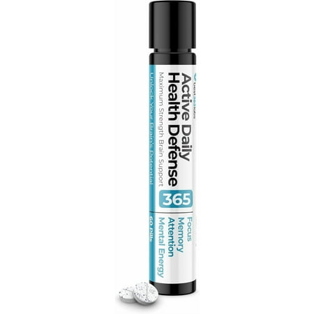 Maximum Strength Brain Support - Methylene Blue, Caffeine, and L-Theanine - Improve Focus and Memory - Unlock Your Brain’s Potential - 60 Tablets