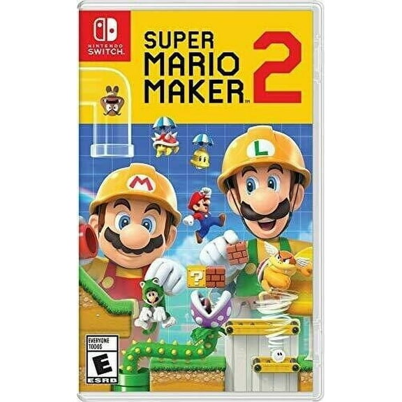 Super Mario Maker 2 for Nintendo Switch [New Video Game]