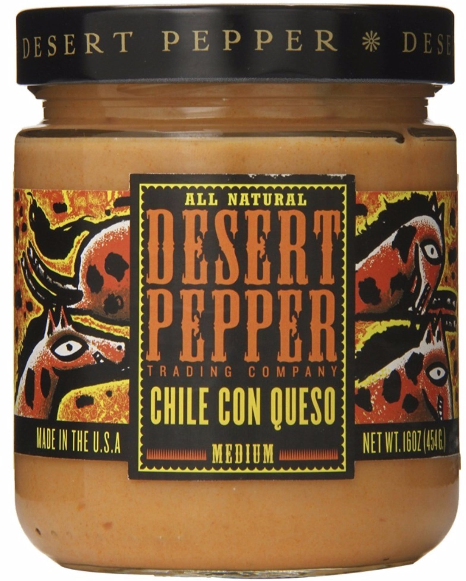 Desert Pepper Chile Con Queso 16 oz (Pack of 3)