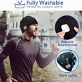 thumbnail image 2 of Kit de Sport Extérieur Bonnet Chaud Musique Bluetooth + Brassard pour Course Cyclisme Escalade, 2 of 7