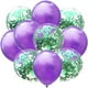 thumbnail image 1 of Globos de fiesta - Globos de lentejuelas de látex de 12 pulgadas - Juego de decoración de globos cromados 10 piezas, 1 of 5