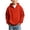 Red, variant on Teylalorva Boys Girls Waffle Hooded Sweatshirt (3-14) Long Sleeve Half Zip Pullover Top with Pocket Gray Size 5T