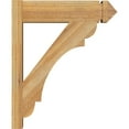thumbnail image 3 of Ekena Millwork 6"W x 20"D x 24"H Olympic Rough Sawn Arts and Crafts Outlooker, Western Red Cedar, 3 of 4