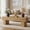 Light Brown, variant on 63 Inch TV Stand, Farmhouse Entertainment Center for 65 Inch TV, Rustic Media Console for Living Room, Long Low TV Console Table, Light Brown