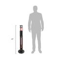 thumbnail image 4 of Westinghouse WES31-1588 Westinghouse Infrared Electric Outdoor Heater Portable with Gold Tube & Flame, 4 of 5