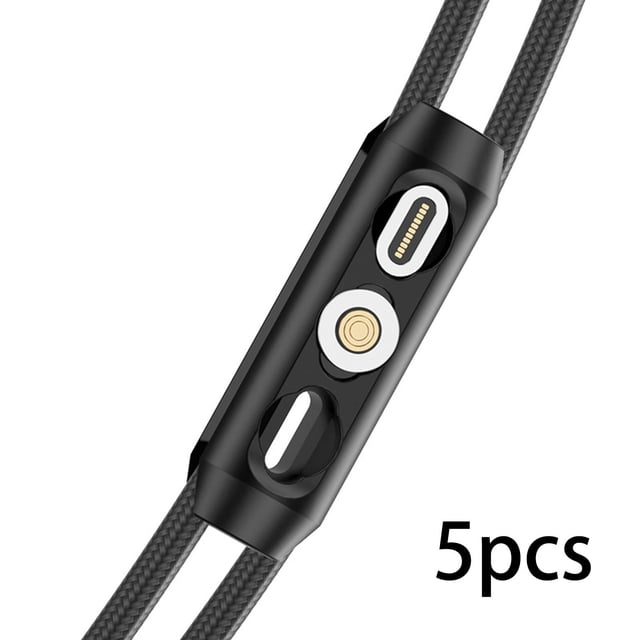 Organizador De Cables De 5 Piezas Caja De Enchufe Magnético Caja De Puntas De Cable De Carga Magnética Baoblaze Estuche para puntas de cable de carga